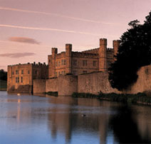 Leeds Castle near glamping tent