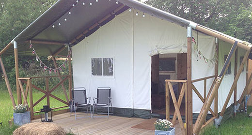 Glamping and Fishing holiday